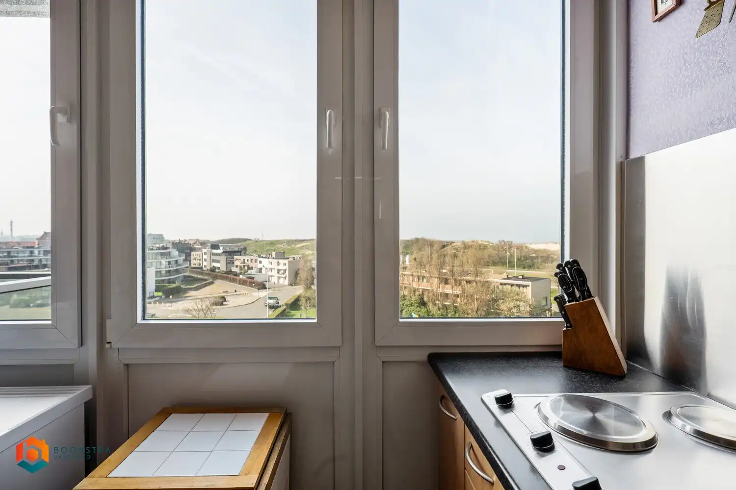 Appartement met 2 slpkrs en lateraal zeezicht nabij het centrum van Bredene foto 12