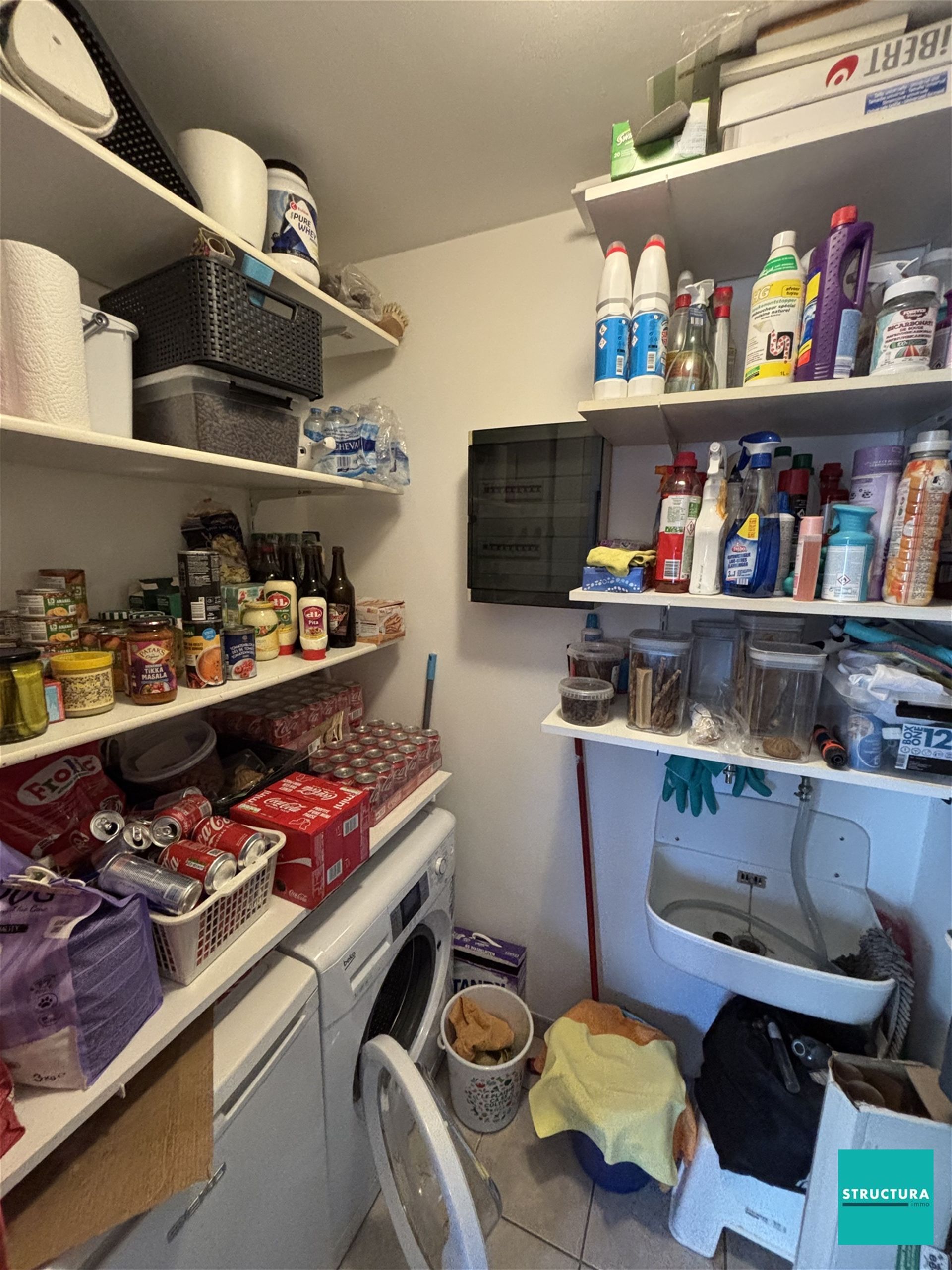 Appartement met 2 kamers in het centrum van Steenhuffel foto 4