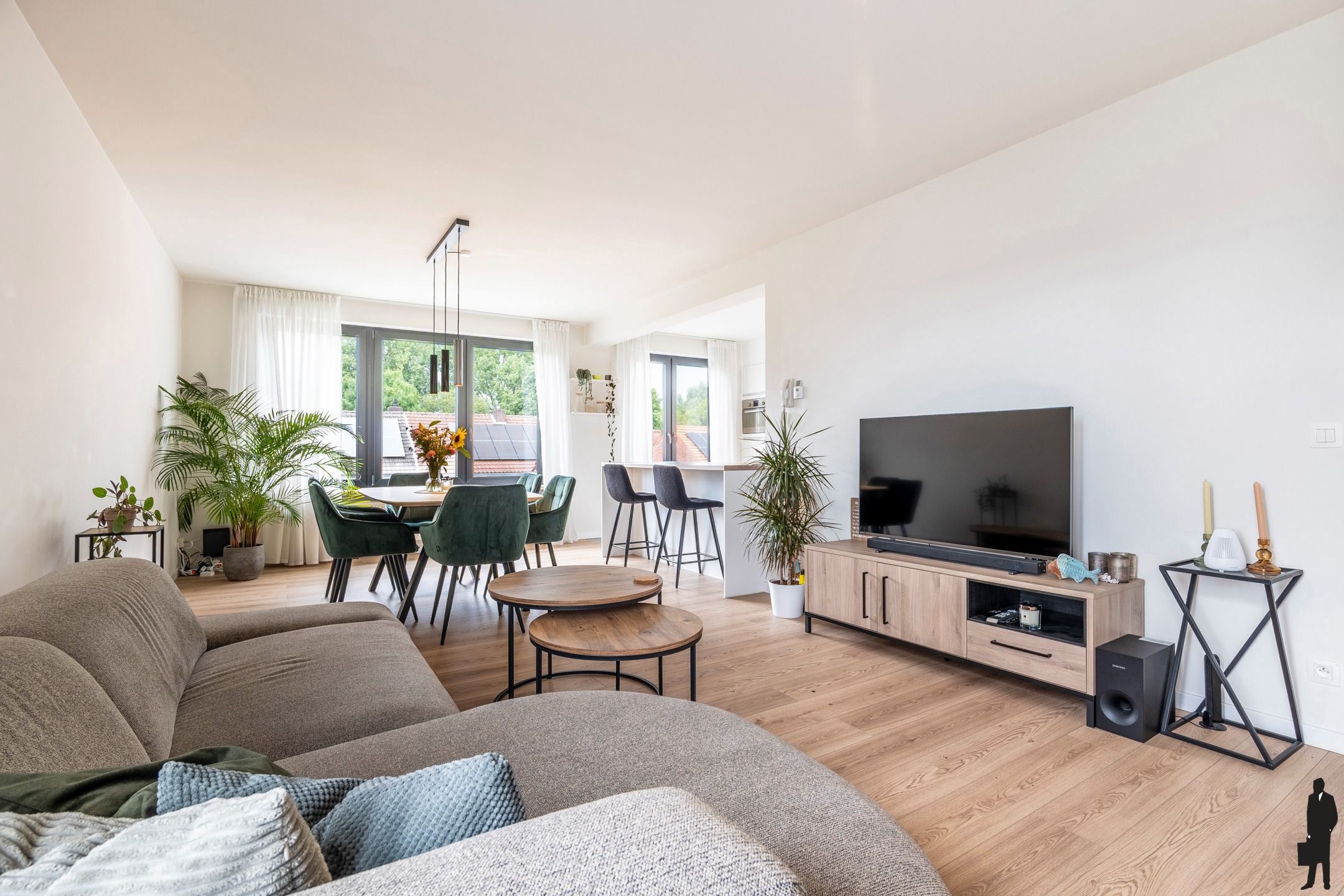 Instapklaar appartement met 2 slaapkamers en gunstig EPC (B)                  foto 3