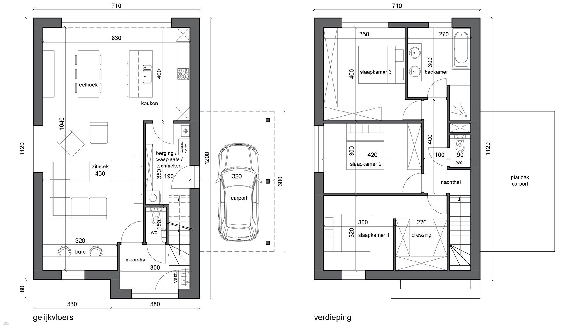 Nieuw te bouwen woning te Oostduinkerke foto 3