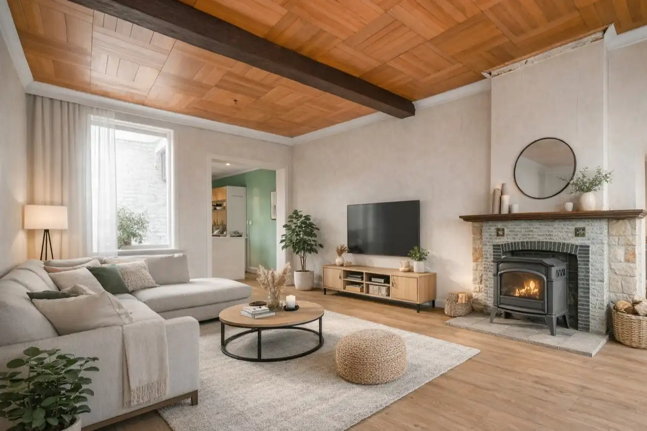 Ruime te renoveren halfopen bebouwing te Bissegem foto 5