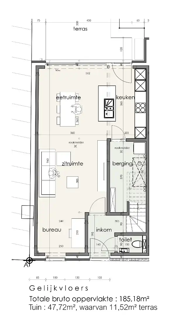 Nieuwbouwwoning met 4 slaapkamers en tuin te Lombardsijde foto 16
