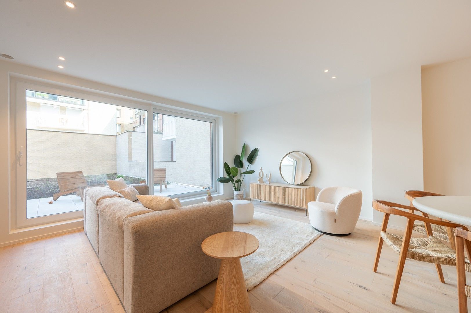 Gelijkvloers appartement met 3 slaapkamers nabij het centrum van Knokke. foto 2