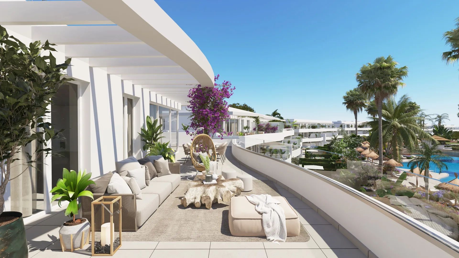 Elegante appartementen in een groene oase aan de Mediterrane kust foto 5