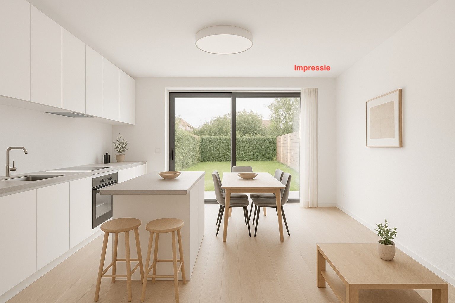 Op te knappen woning met oprit en tuin nabij de Gentbrugse Meersen foto 4