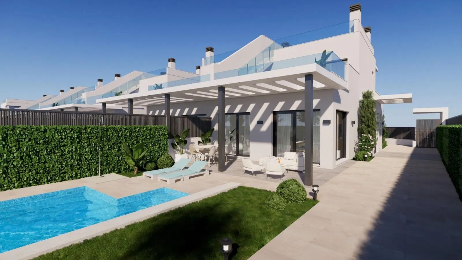 Wonen aan het strand: exclusieve villa's met zeezicht in Los Alcázares foto 21