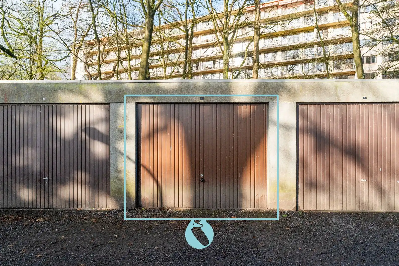 Garage (G2) in het Elslopark - Evergem foto {{pictureIndex}}
