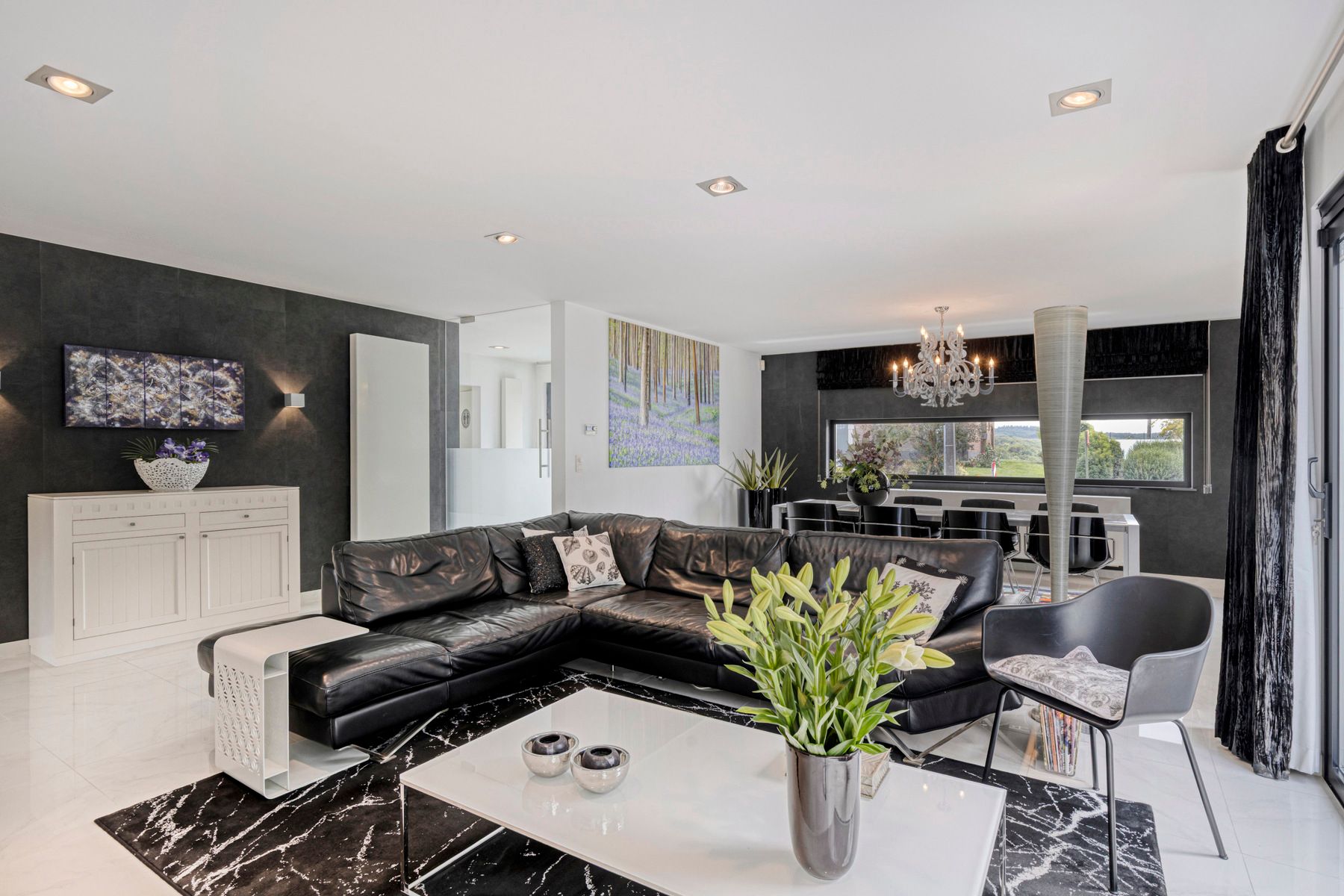 Prachtige moderne, energiezuinige villa in het groene Dworp foto 5