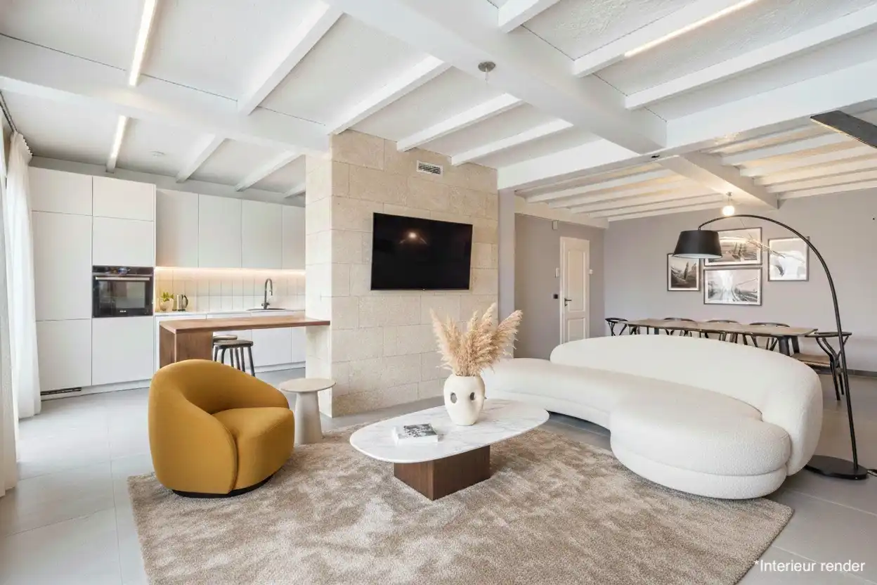 Op te frissen gelijkvloers appartement in centrum Paal foto 7