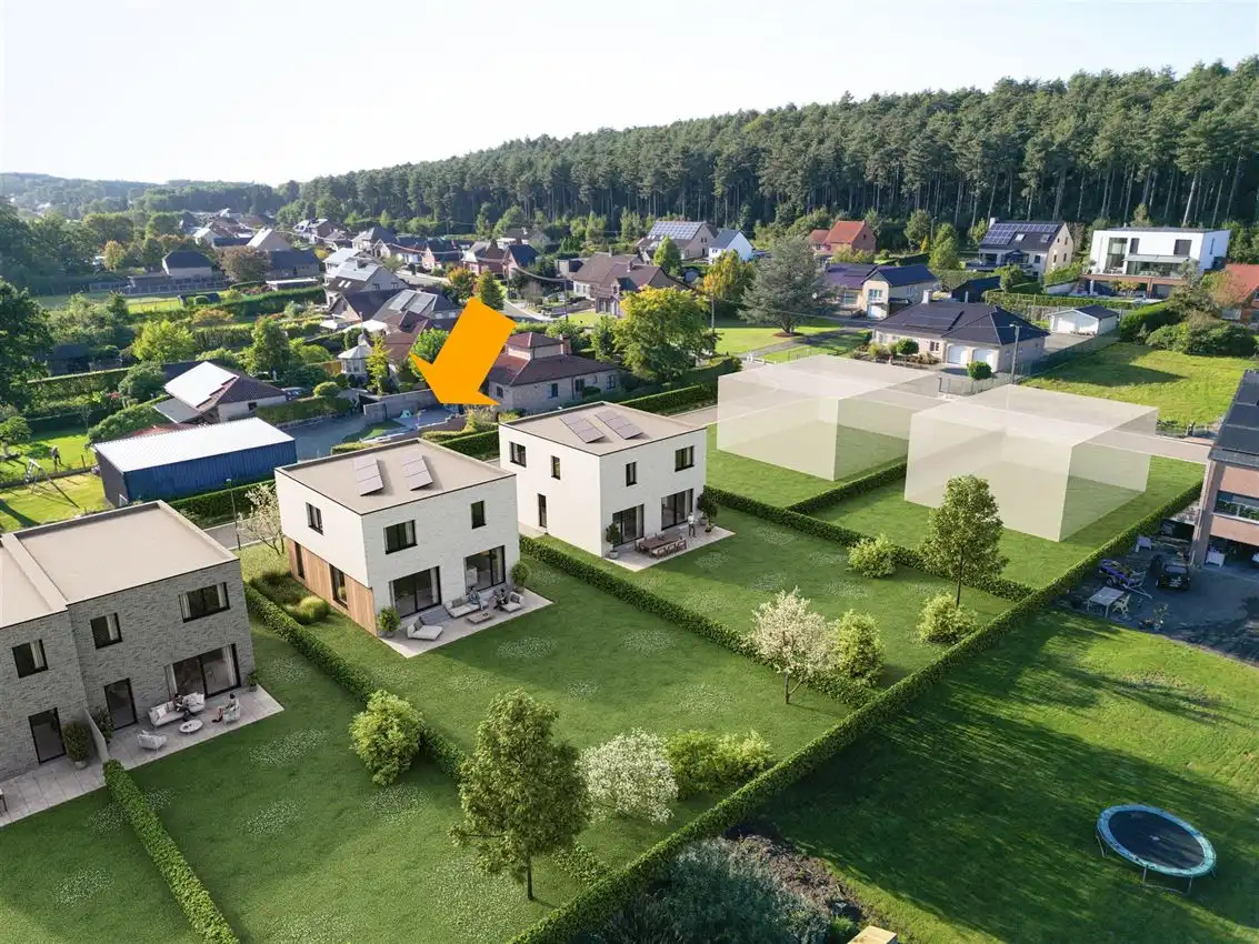 Knappe nieuwbouwwoning met 4slk nabij de bossen foto {{pictureIndex}}