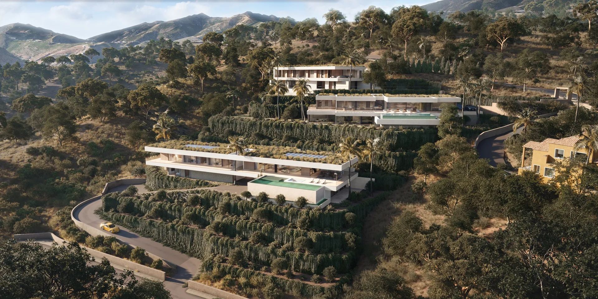Tijdloze elegantie op een droomlocatie – exclusieve designvilla met panoramisch uitzicht in Montemayor foto 5