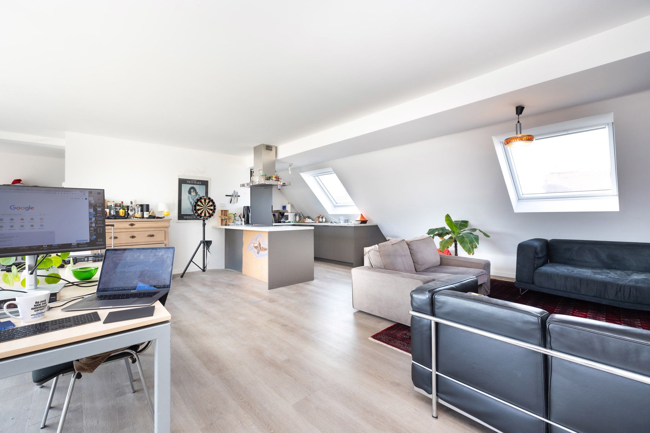 2slpk + kantoor duplex in hartje Brussel ! foto {{pictureIndex}}