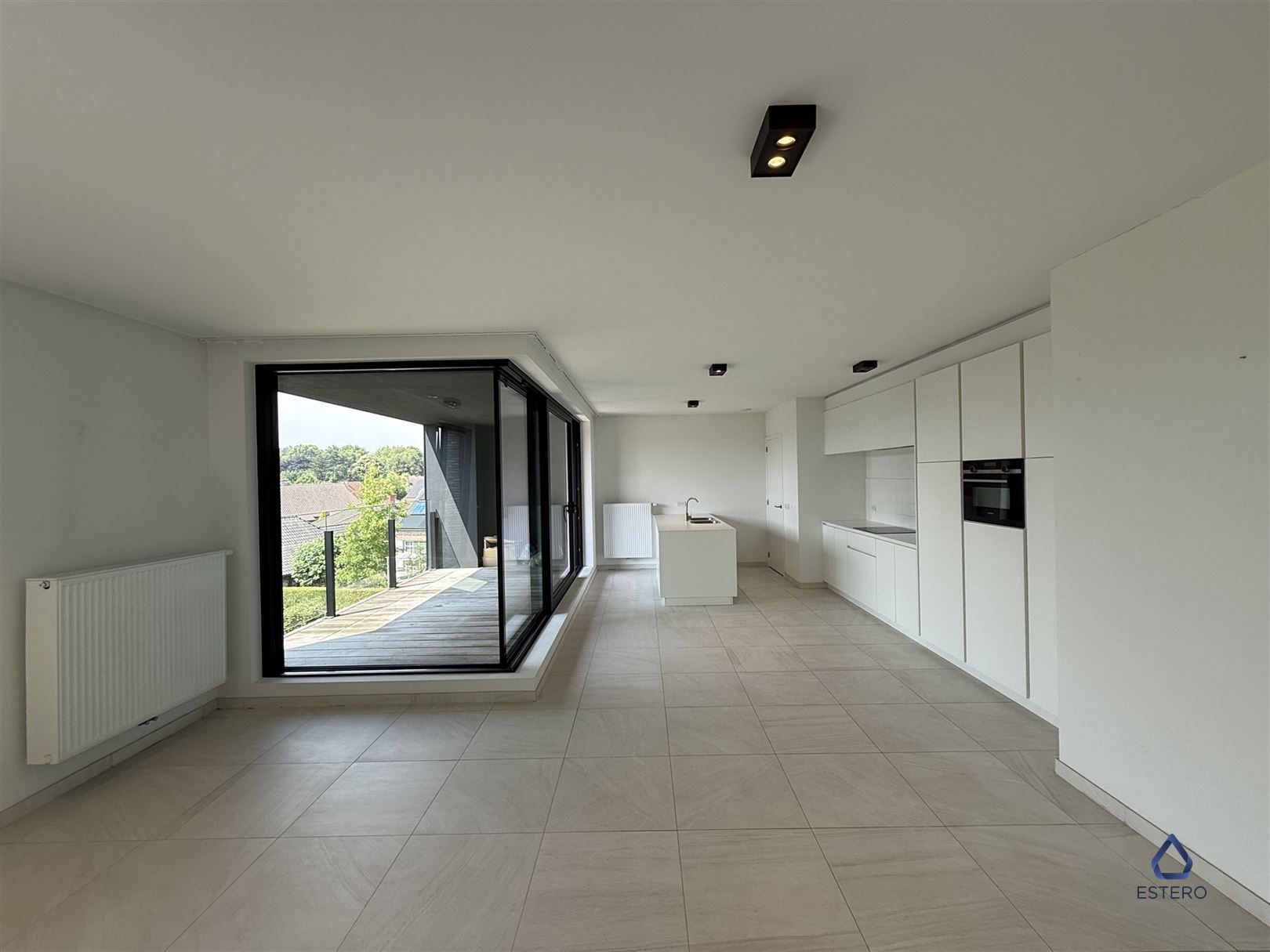 Modern appartement met terras in Nevele foto 3