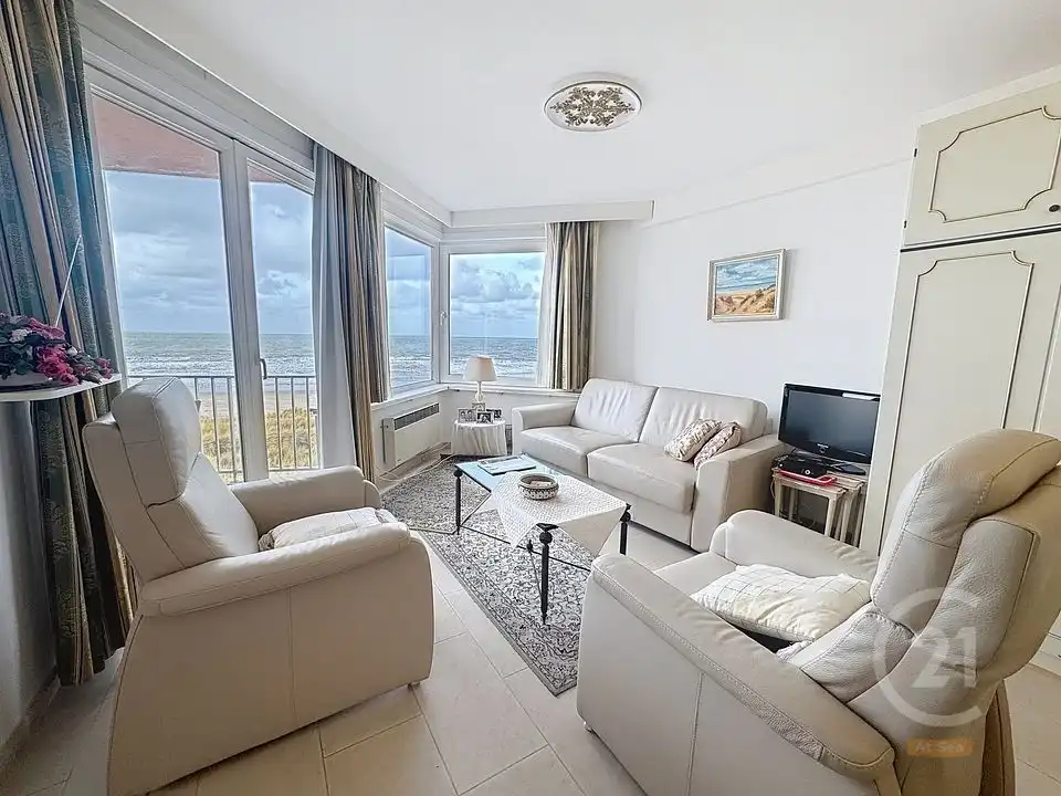 Appartement met zicht op zee in Westende-Bad foto 4