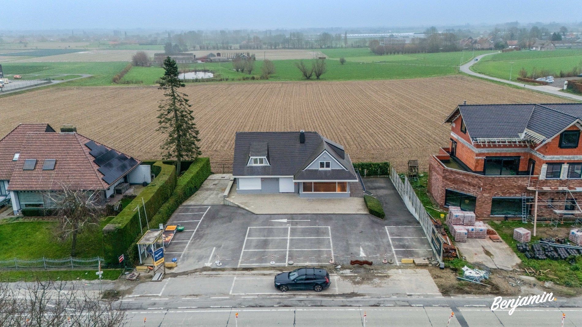 Villa met handelsruimte op ideale ligging in Moorsele/Dadizele foto 19