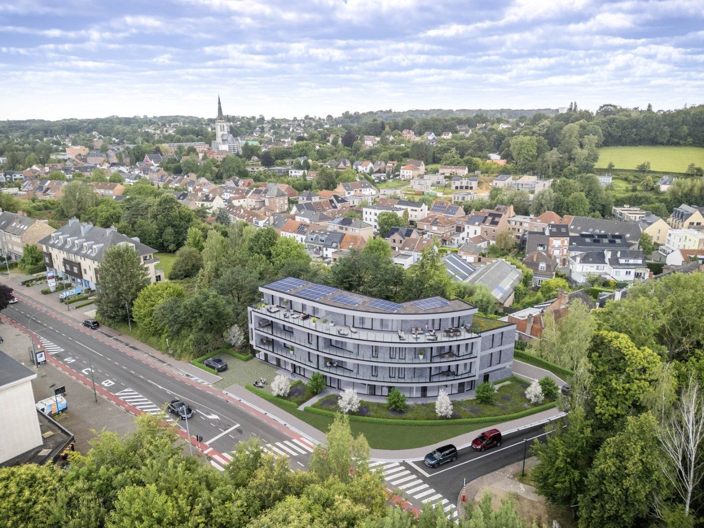 FORESTA 75 - 11 nieuwbouw APPARTEMENTEN + 2 HANDELSZAKEN - 1640 SINT-GENESIUS-RODE foto 6