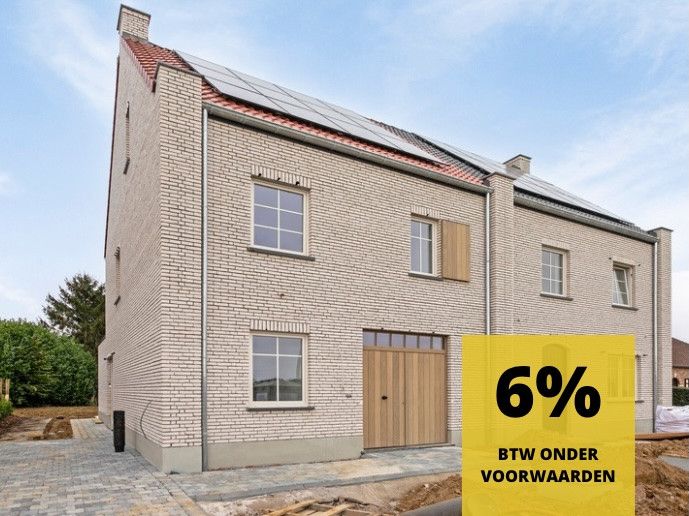 NIEUWBOUWWONING AAN 6% BTW - 4 SLPKS - E-PEIL 4! foto {{pictureIndex}}