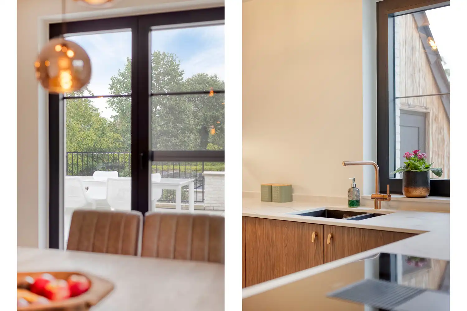 LUXUEUS APPARTEMENT MET PRIVE TUIN, TERRAS EN GARAGE VOOR 2 WAGENS TE OLMEN! foto 12