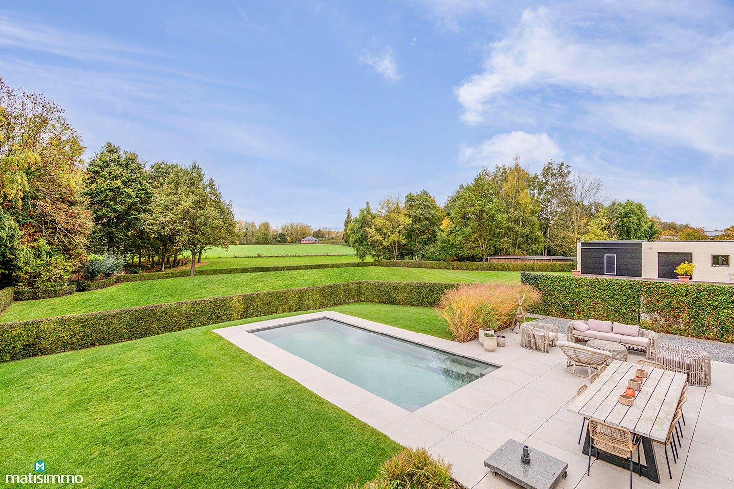 MODERNE VILLA MET INGEBOUWD ZWEMBAD, 3 SLAAPKAMERS EN PRAKTIJKGEDEELTE IN RUSTIGE OMGEVING TE WELLEN foto 41