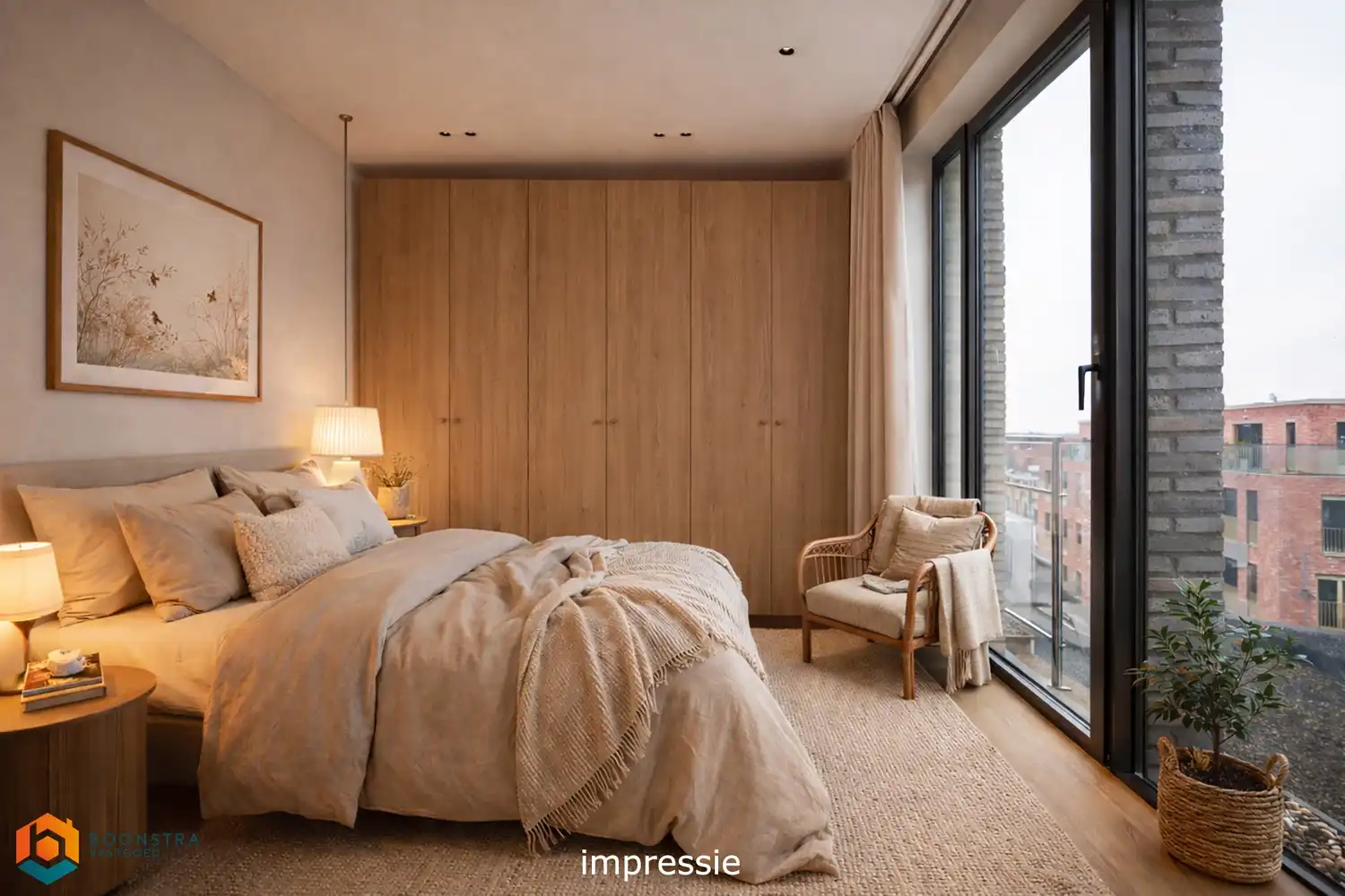 Nieuwbouwapp. met 2 slpkrs, berging en parking te Haacht foto 4