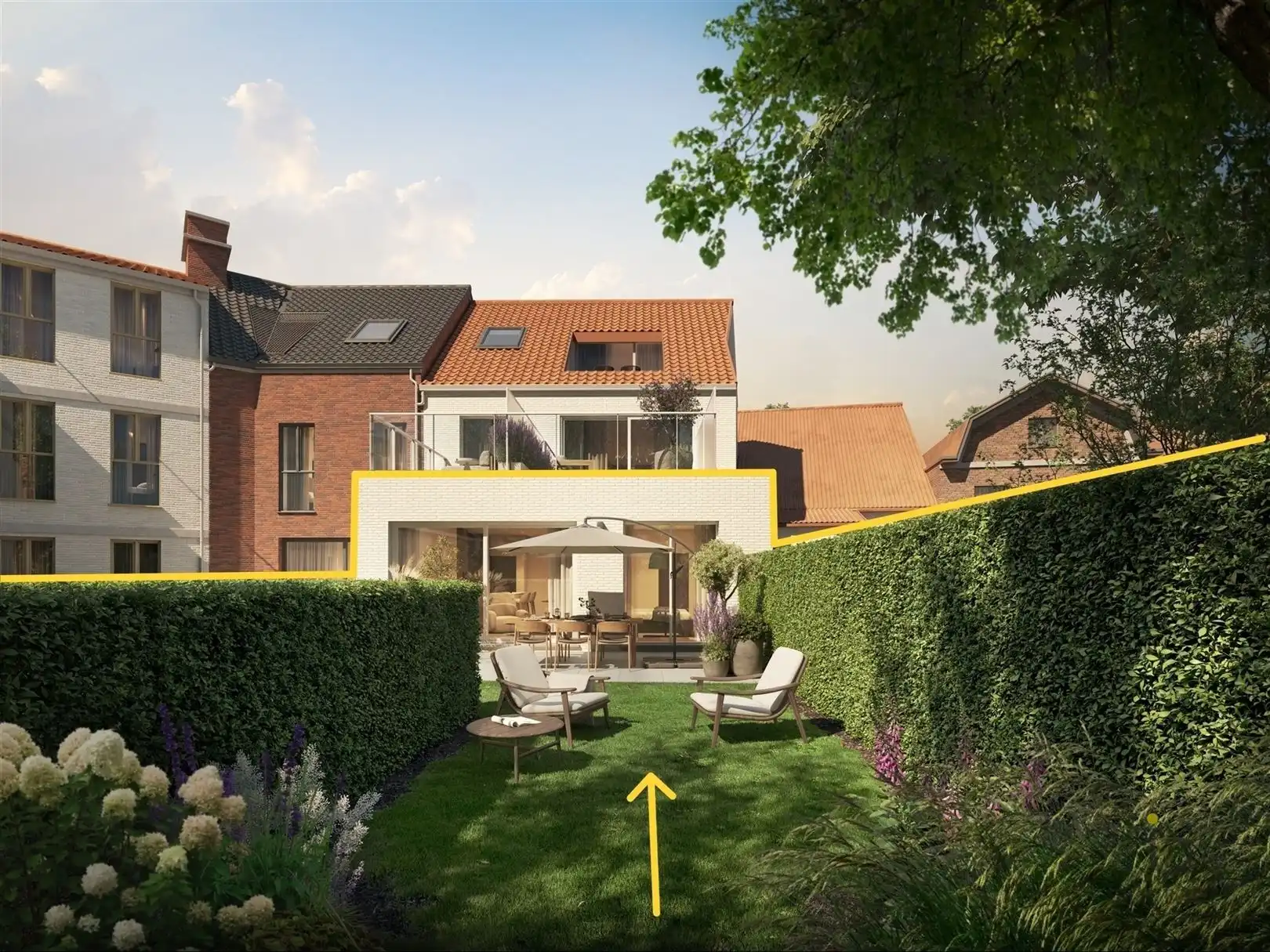 Beleef luxe, comfort en energiezuinigheid in een karaktervolle architectuur. foto {{pictureIndex}}