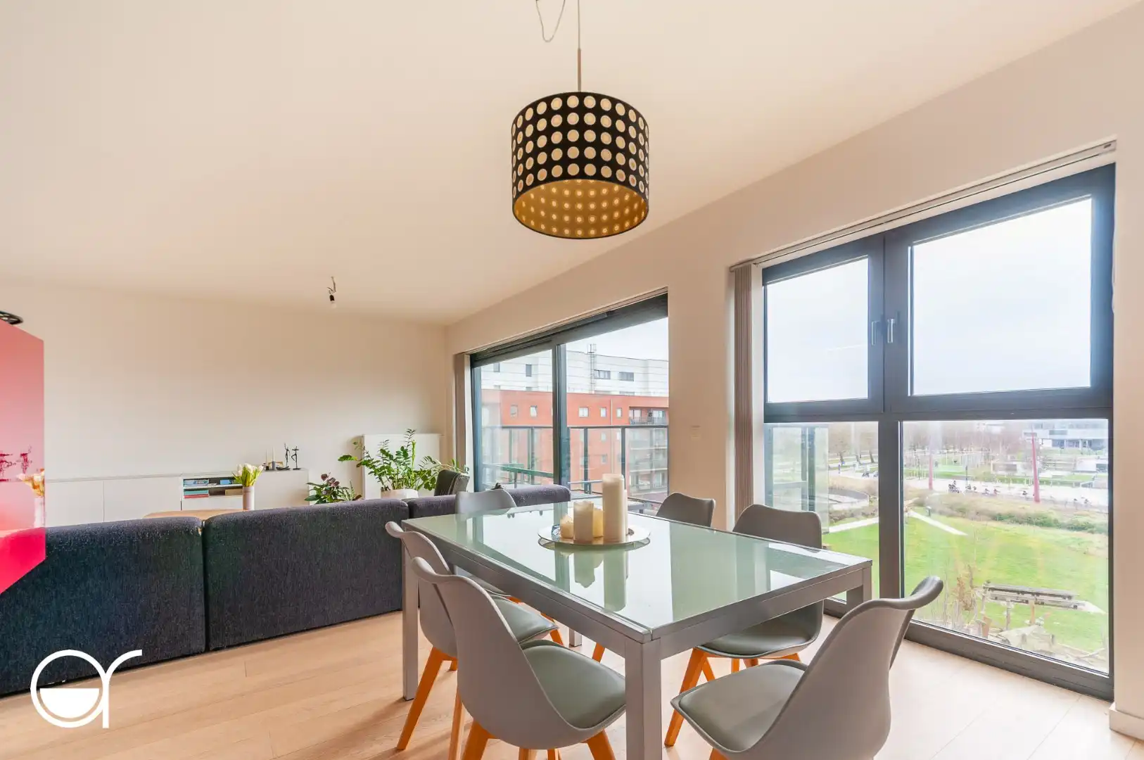 Prachtig appartement met 3 slaapkamers en terras met zicht op het Blaisantpark foto 7
