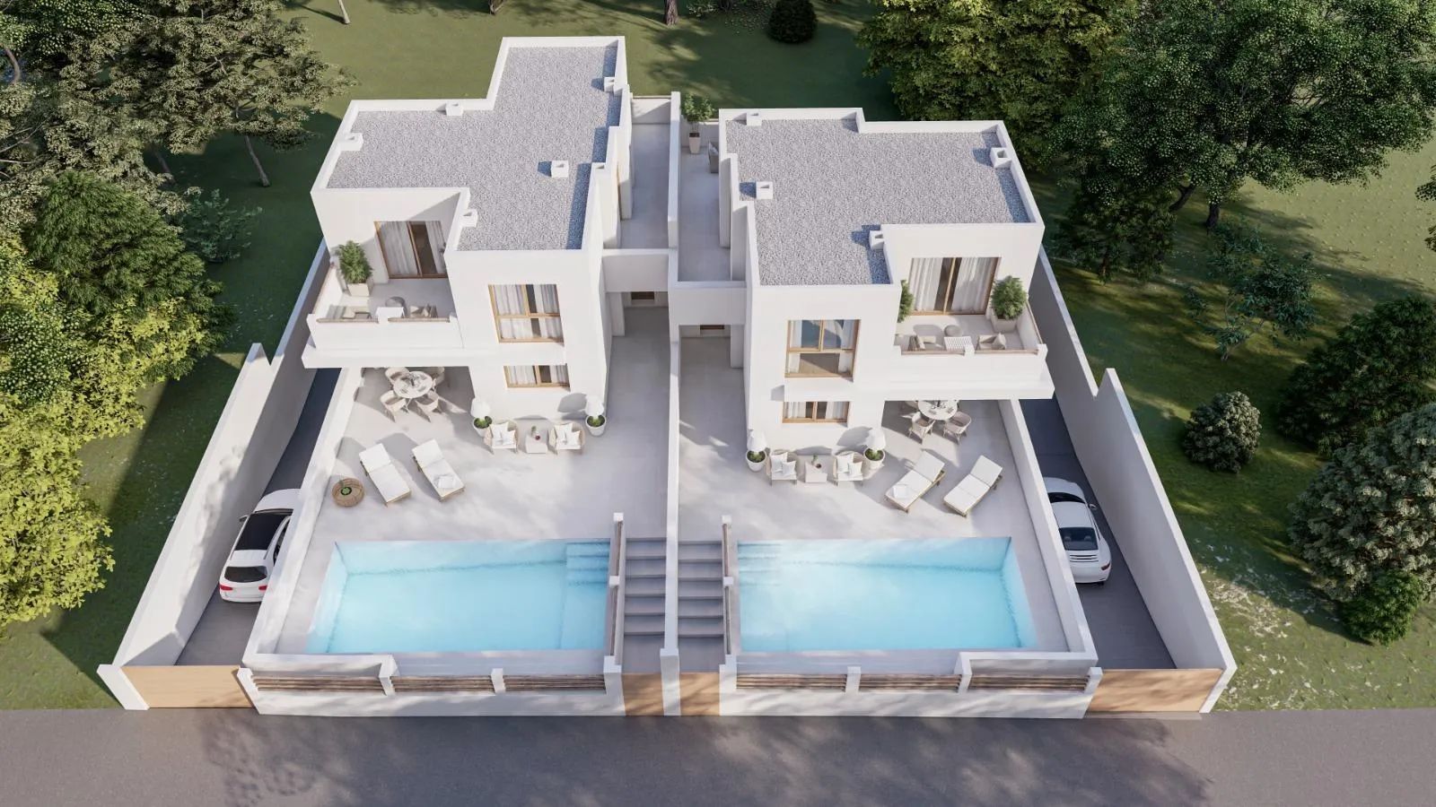 Hedendaagse halfvrijstaande villa's in Alfaz del Pi: jouw persoonlijke paradijs foto 5