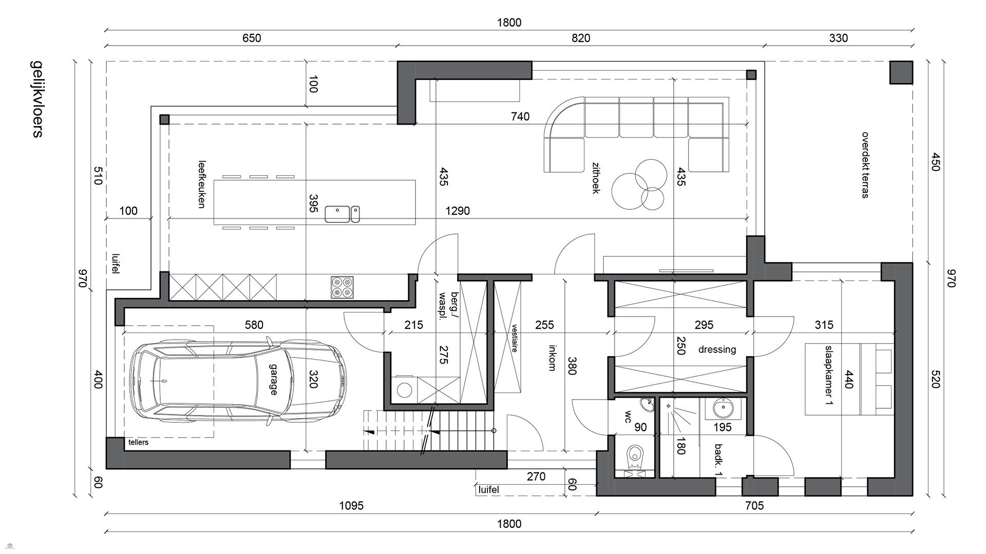 Nieuw te bouwen woning te Leffinge foto 4