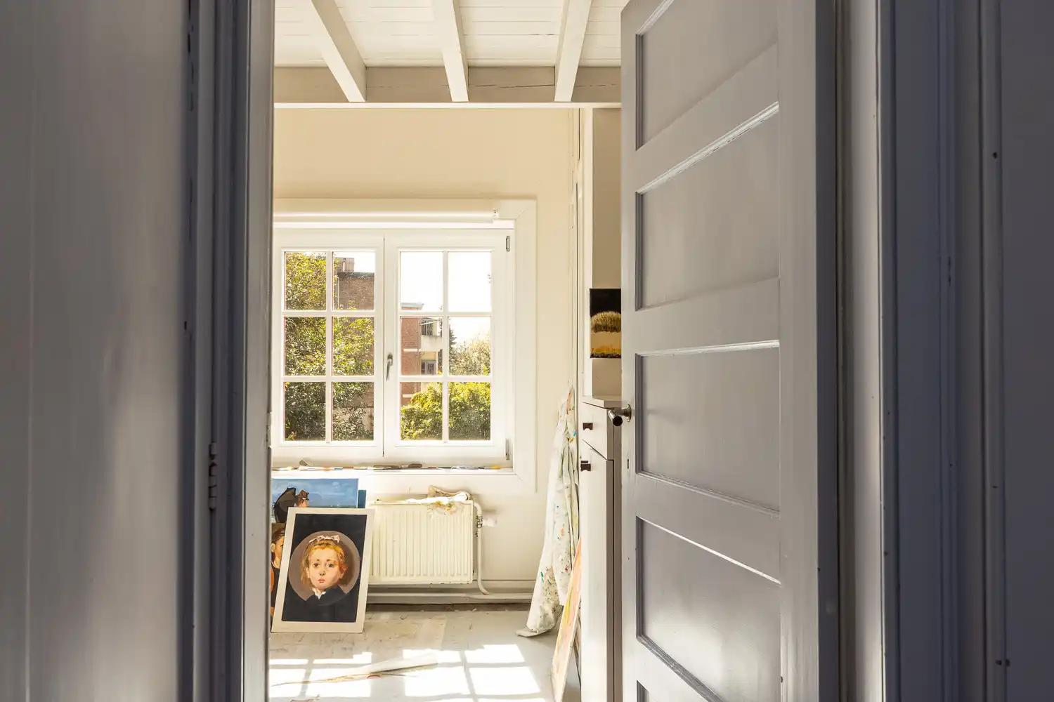 Unieke halfopen parkwoning (230m²) met schitterende Art-déco elementen op toplocatie tegenover het Te Boelaerpark foto 33