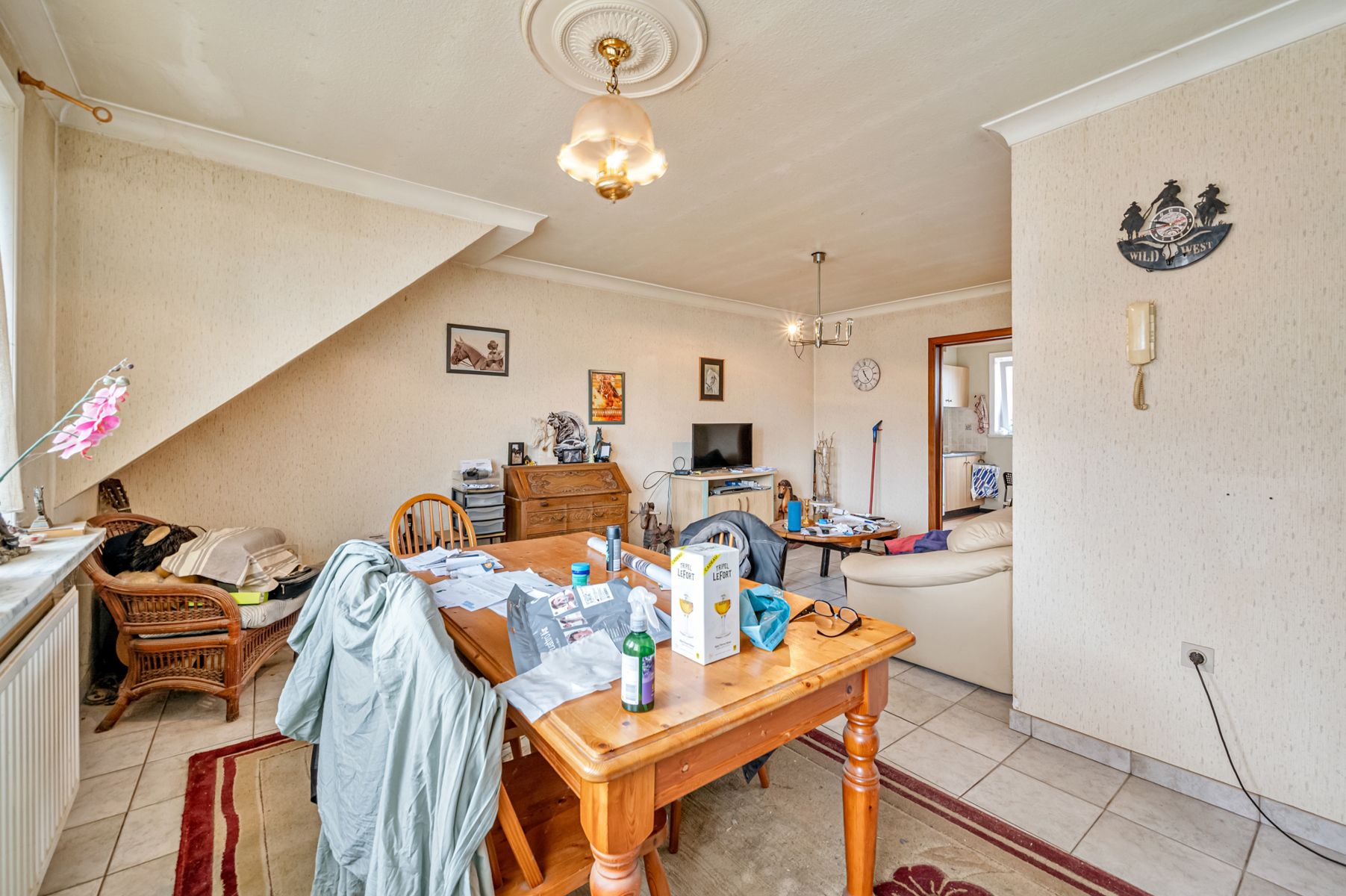 Op te frissen appartement met 1 slaapkamer en terras foto 3