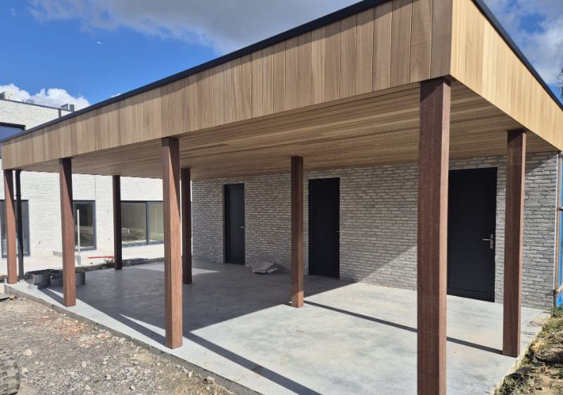 Hooglede: gesloten nieuwbouwwoning met 3 slaapkamers, zuid-gerichte tuin, carport en berging op een perceel van 169 m², centrale ligging foto 4