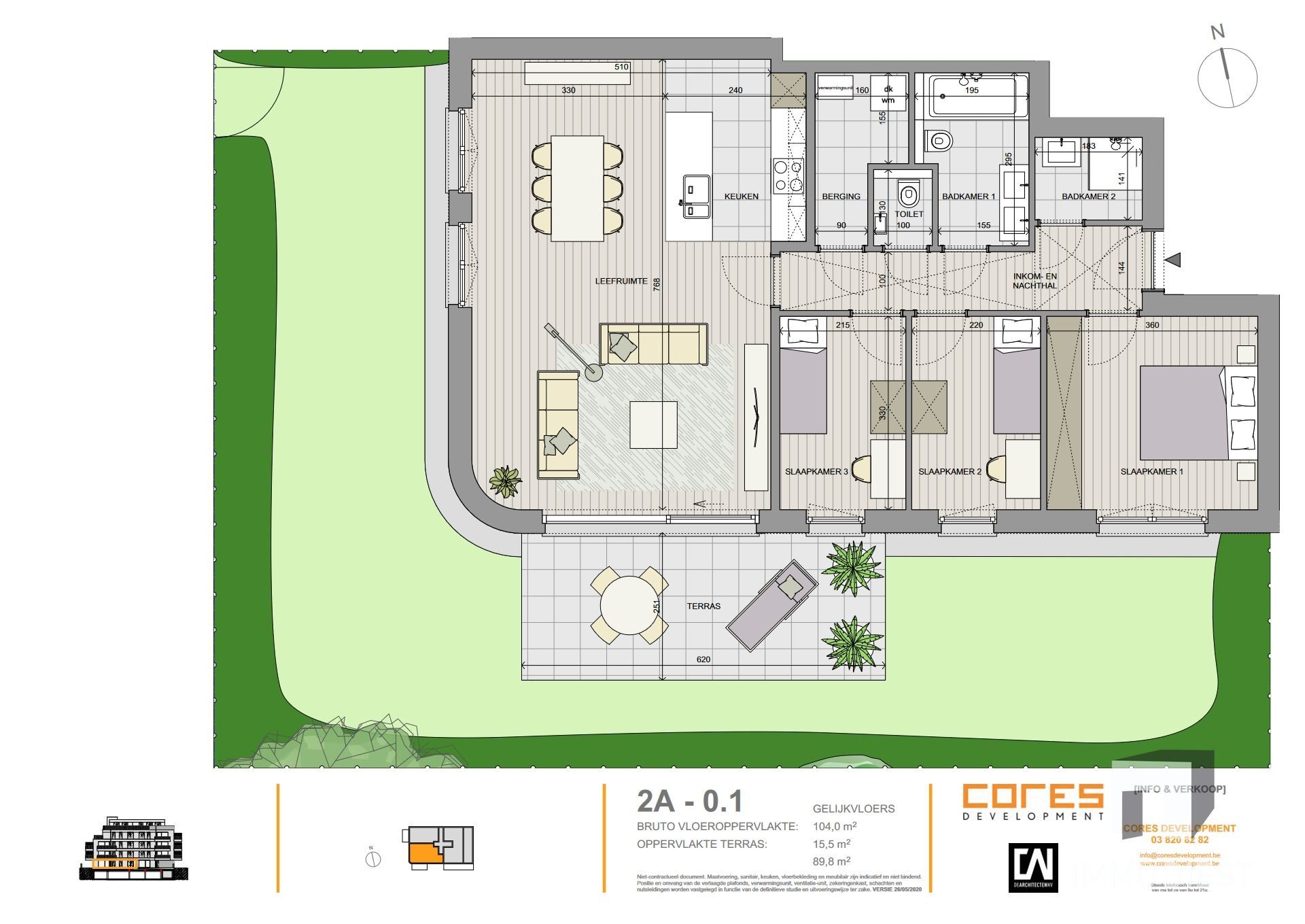 Nieuwbouwappartement De Tuilerie met drie slaapkamers foto 41