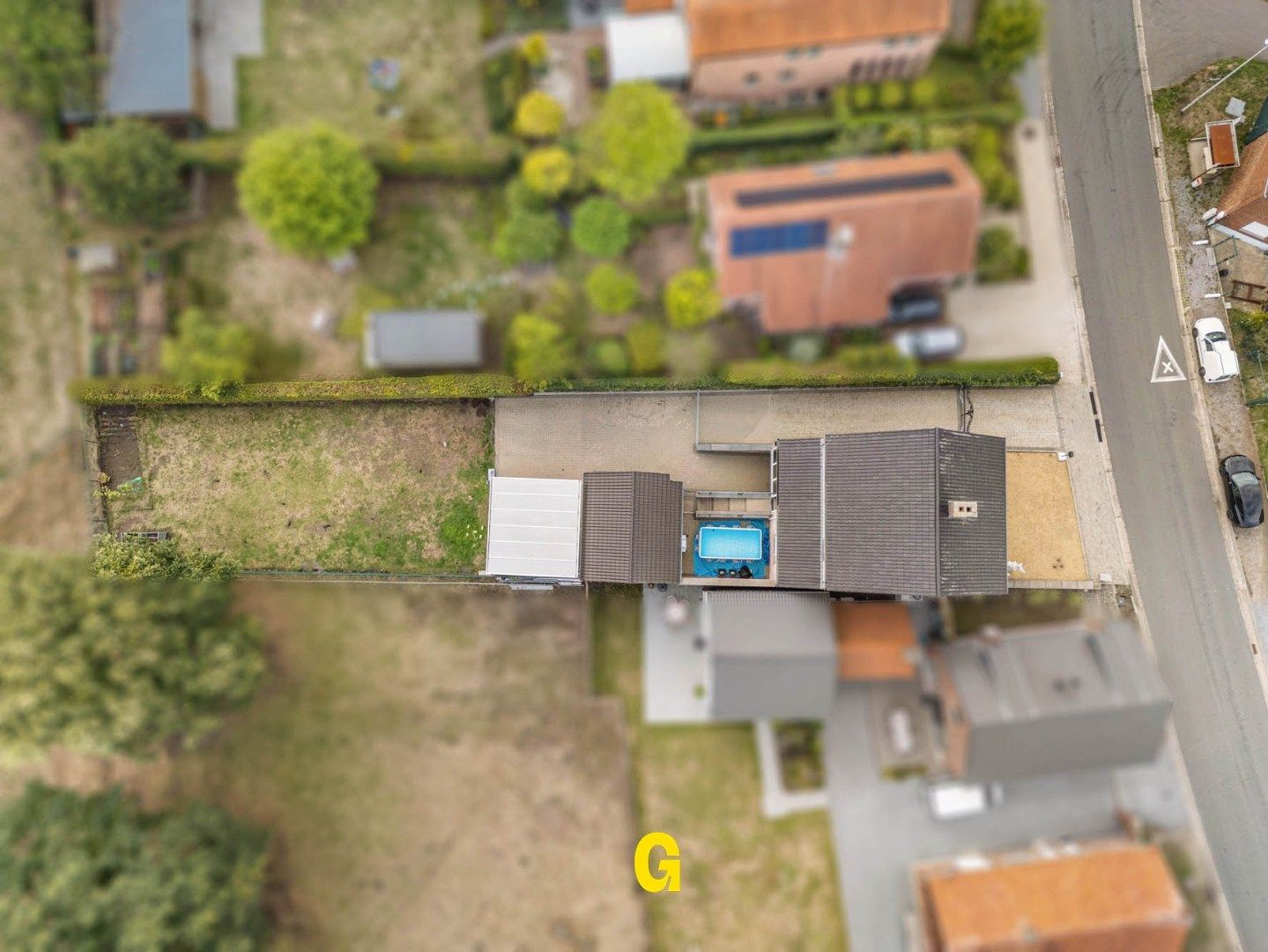 Degelijke halfopen woning met vrijstaande garage op 7a 36ca, met gegarandeerd zicht op achterliggend groen foto 5