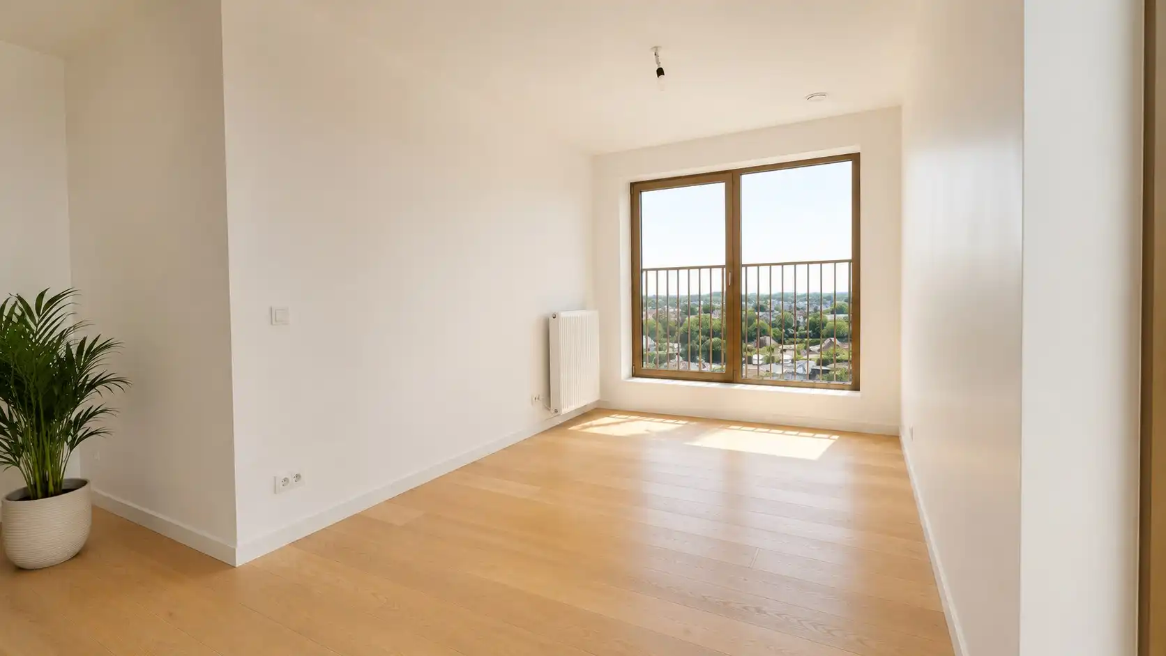 Instapklaar appartement met terras en autostaanplaats te Lokeren foto 3