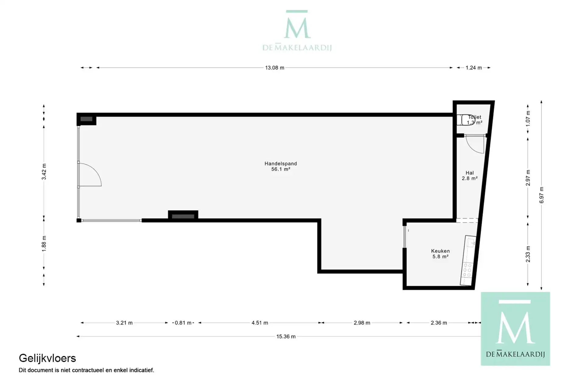 Kantoor/Winkel/handelsruimte te huur gelegen in het hartje van Mechelen foto 7