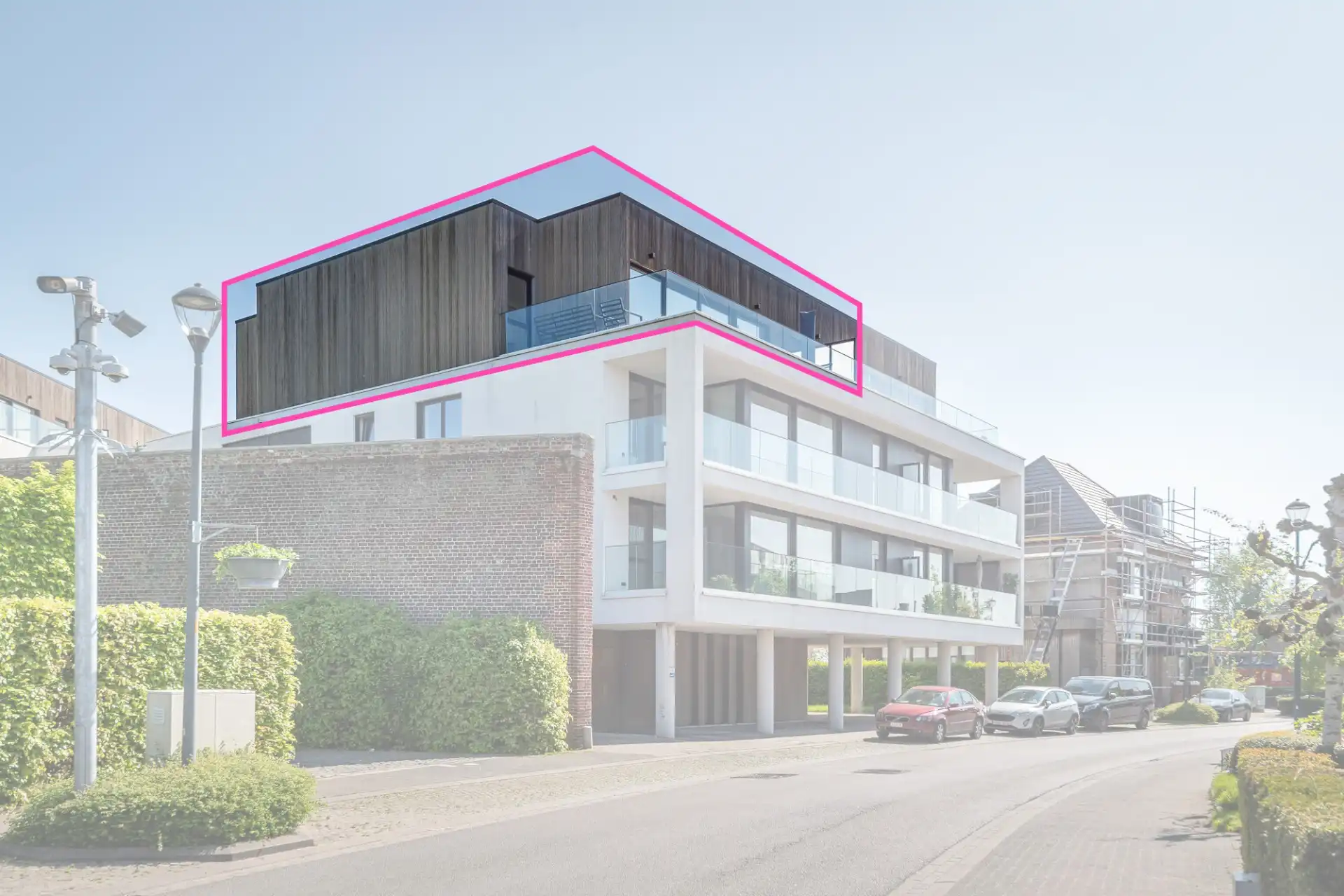 Prachtige penthouse met garage te Wingene foto {{pictureIndex}}