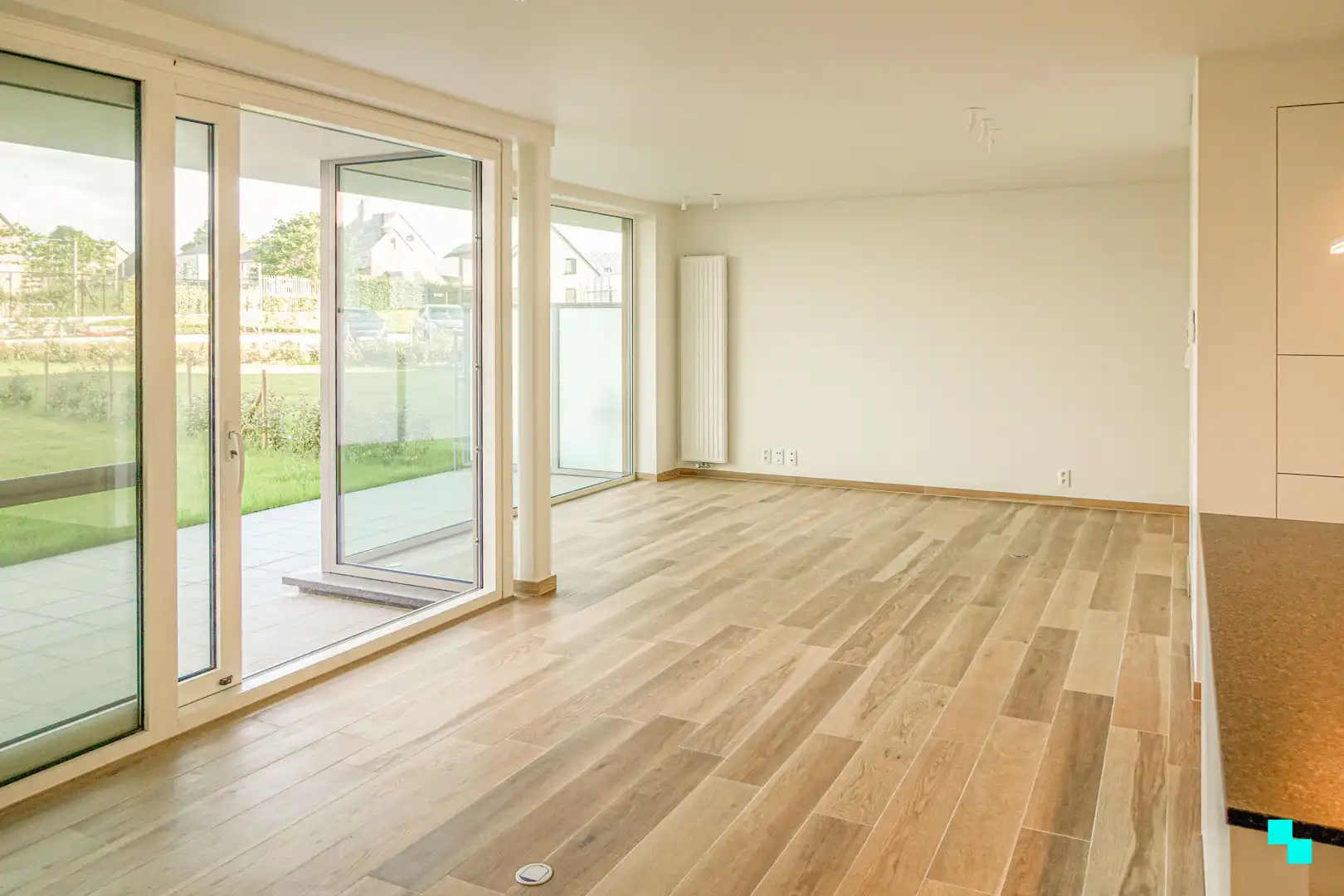 Tweeslaapkamer appartement op het gelijkvloers in het hart van Merelbeke foto 10