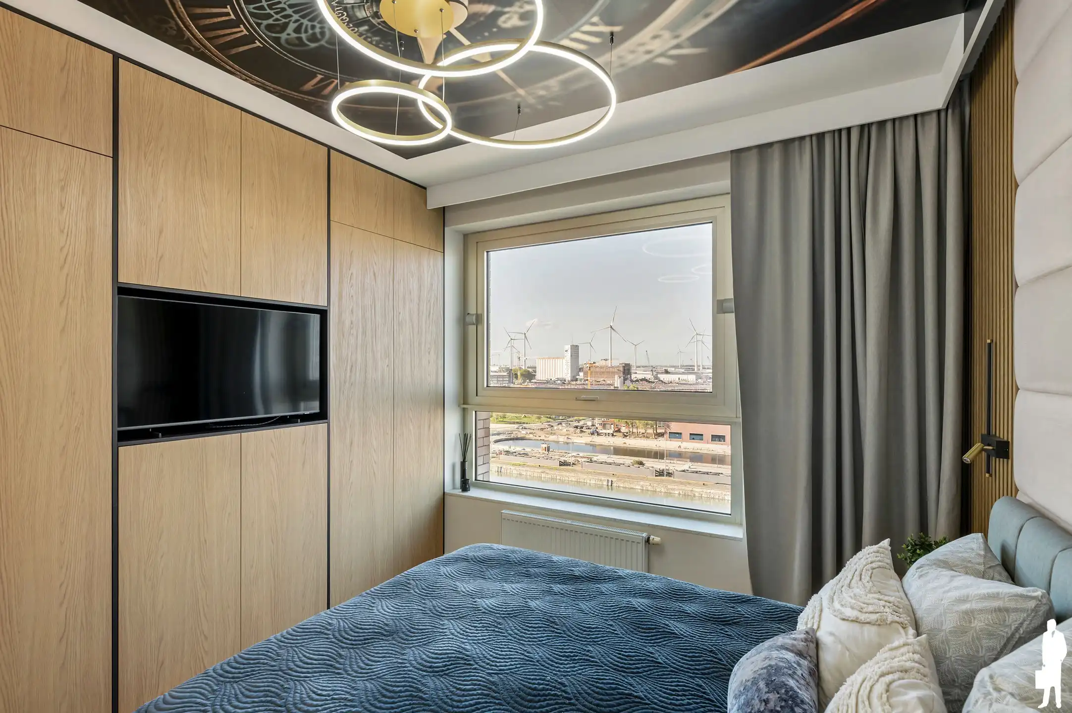 Gemeubeld 2-slaapkamerappartement met terras op het Eilandje foto 9
