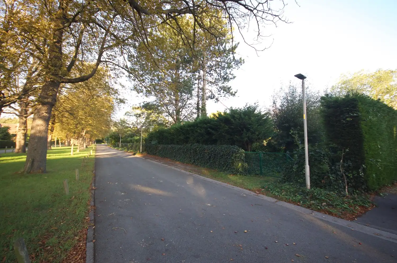 Uniek perceel bouwgrond van 1.163 m2 langs prachtige kasteeldreef dichtbij AZ Groeninge en de belangrijkste invalswegen rond Kortrijk. foto {{pictureIndex}}