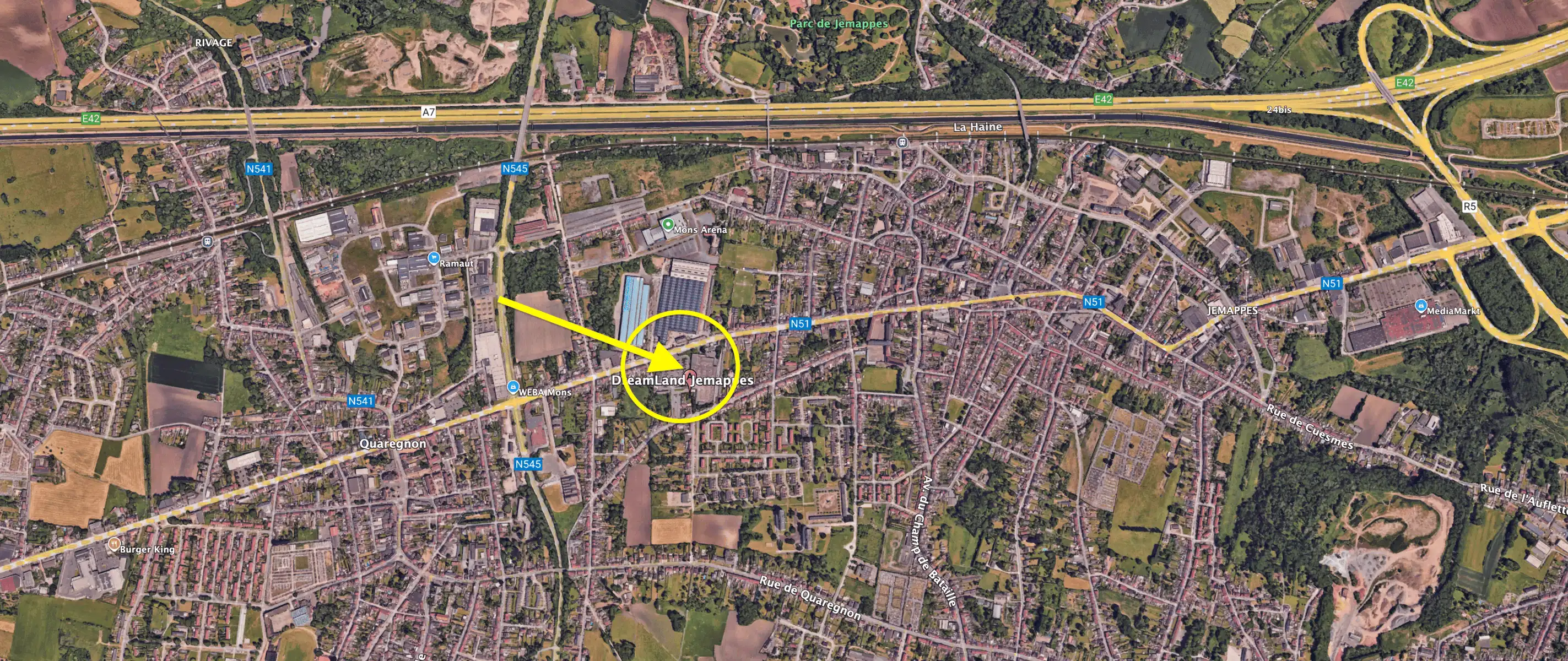 Handelspand te huur te Jemappes. foto 4