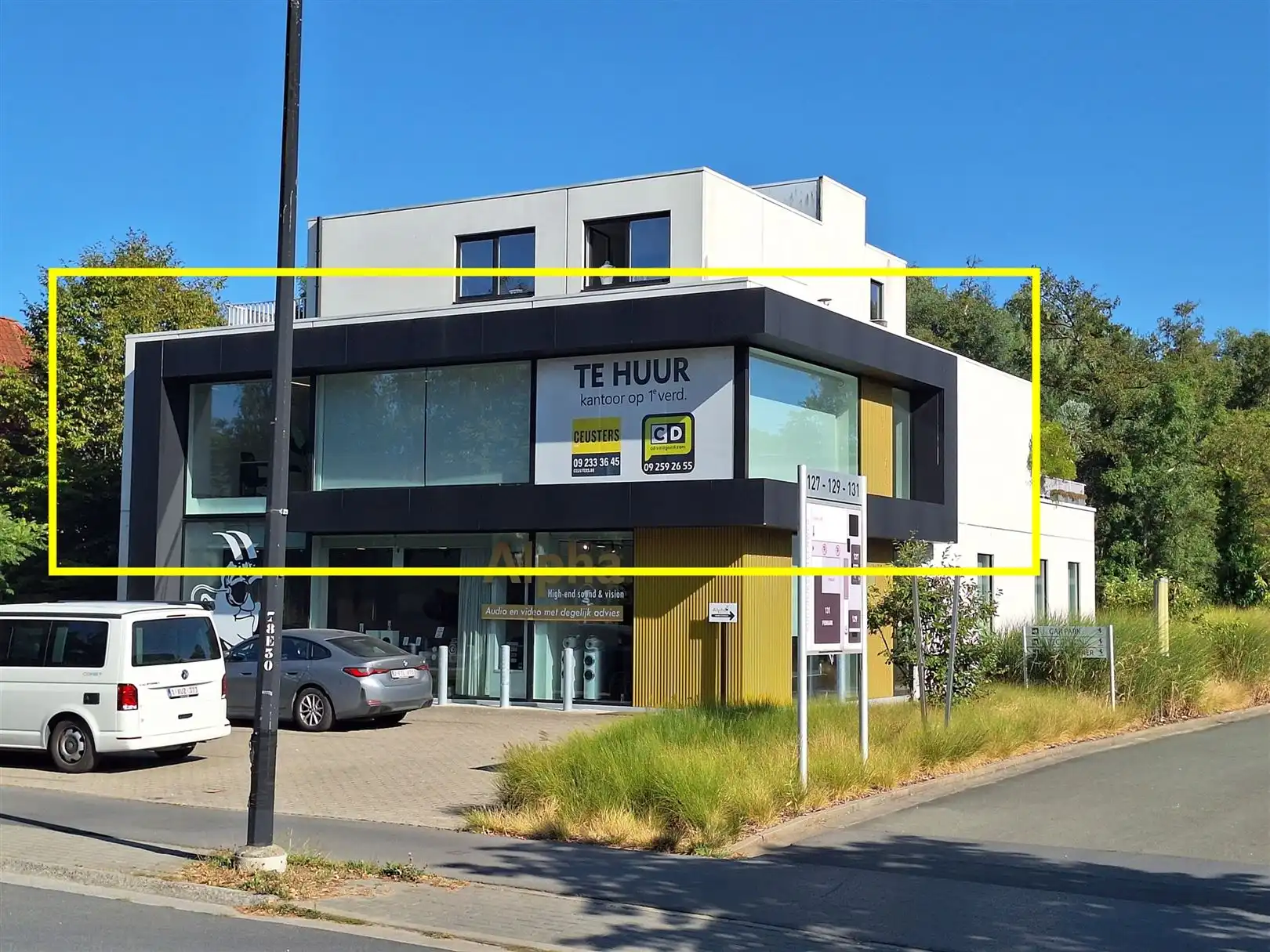 Kantoor te huur Kortrijksesteenweg 123 - 9830 SINT-MARTENS-LATEM