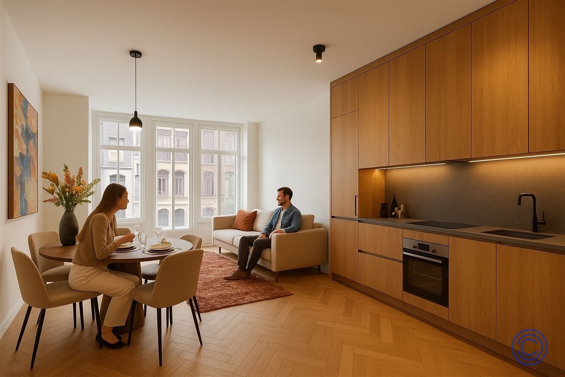 Gerenoveerde penthouse met zonnig terras op gezellige locatie! foto 3