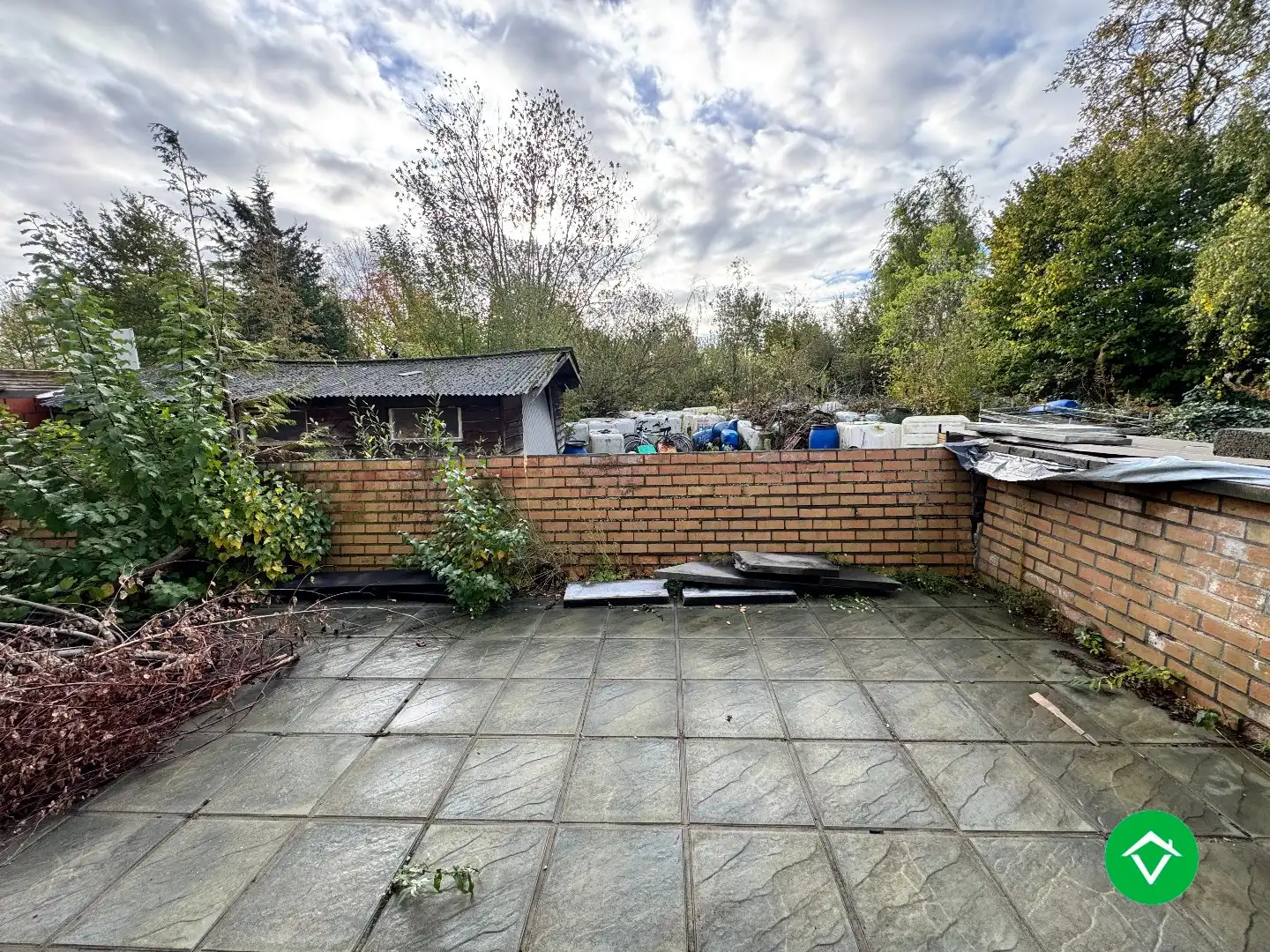 statige halfopen bebouwing in Wevelgem (Moorsele) foto 8