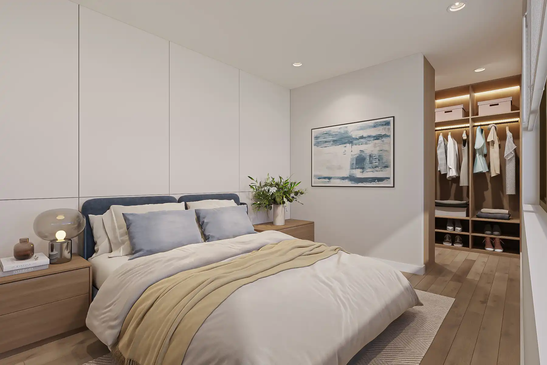 Nieuwbouwwoning op plan met 3 slaapkamers en bureau foto 5