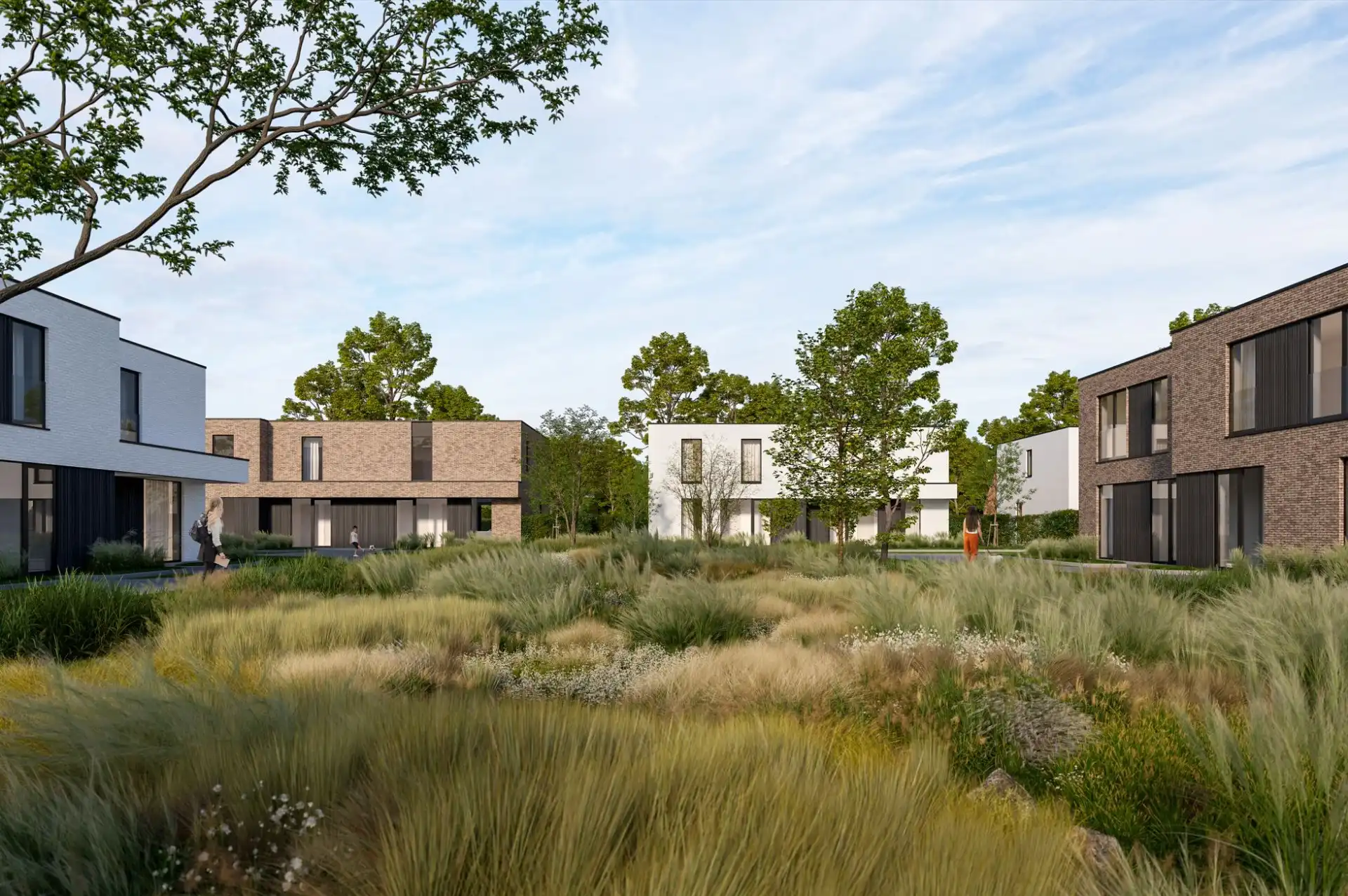 GAVERE-ASPER :Nieuwbouw in groene omgeving foto {{pictureIndex}}