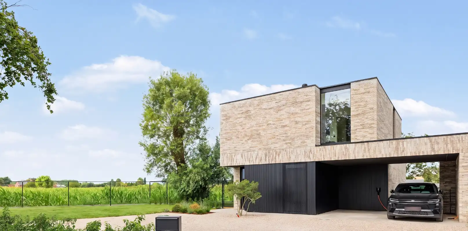 Energieneutrale nieuwbouw (2024) op 876 m² te Oudegem foto {{pictureIndex}}