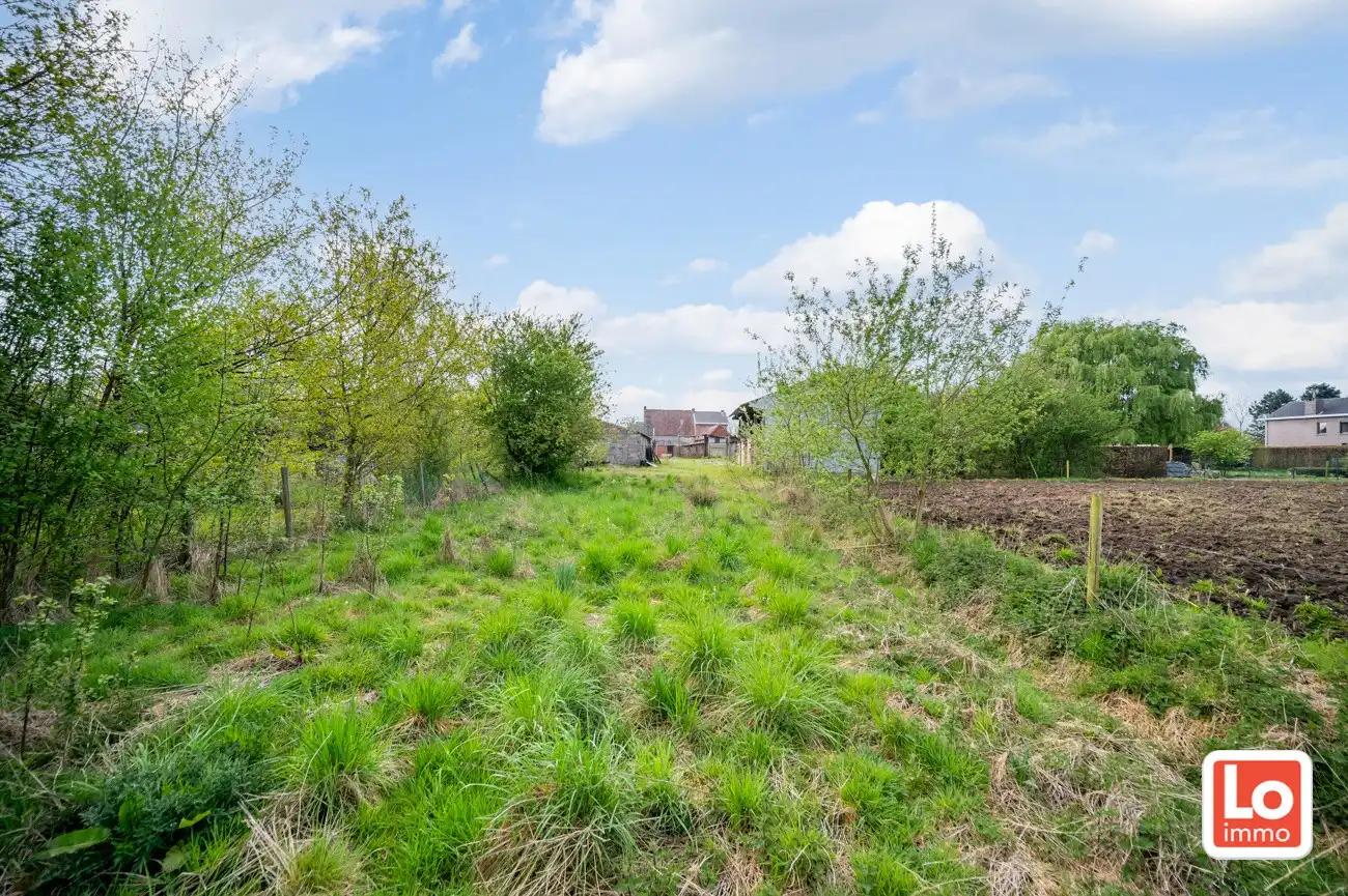 VERKOCHT! Landelijk gelegen halfopen afbraakwoning op groot perceel grond met open zicht in Zeveneken! foto 26