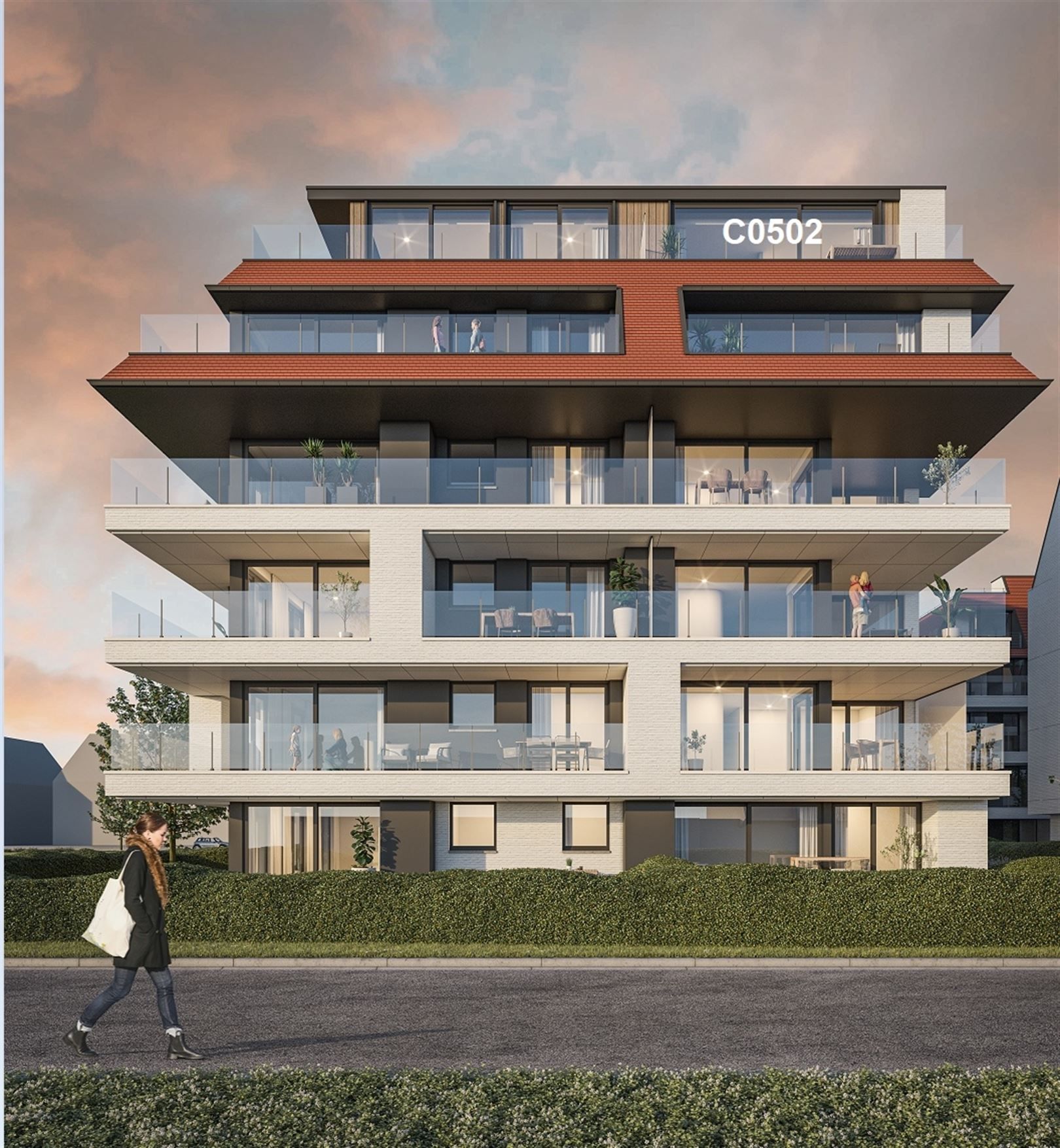 C0502 2 slpk appartement met zicht op zee, parken en havegeul foto 2