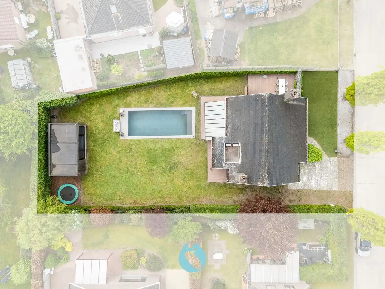 Leuke villa met zwembad en tuinkantoor te Destelbergen foto 17