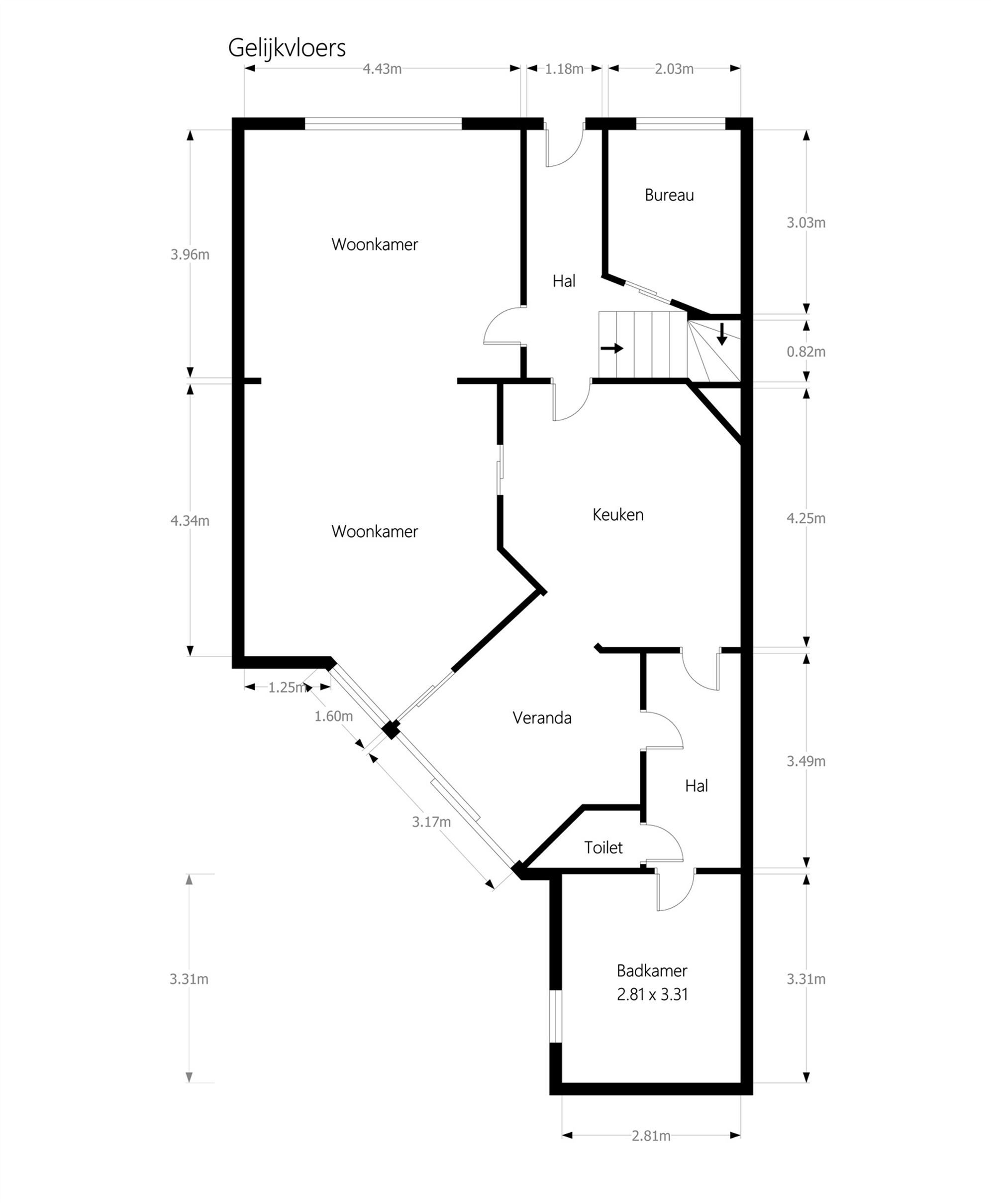 GOED ONDERHOUDEN WONING MET GARAGE EN TUIN OP IDEALE LIGGING foto 20